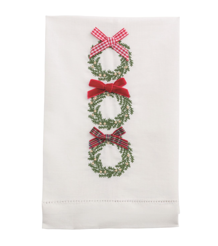 Christmas Embroidered Towel