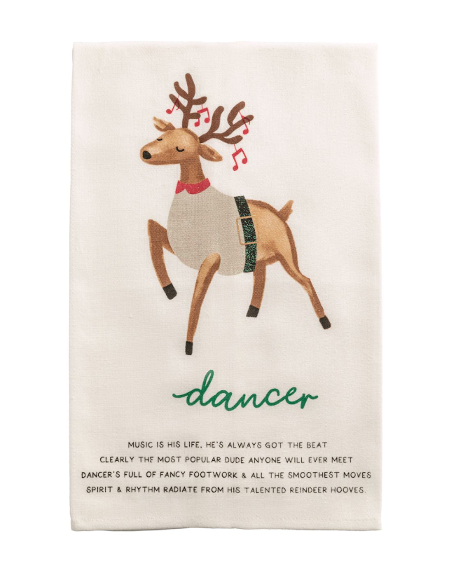 Reindeer Character Towel