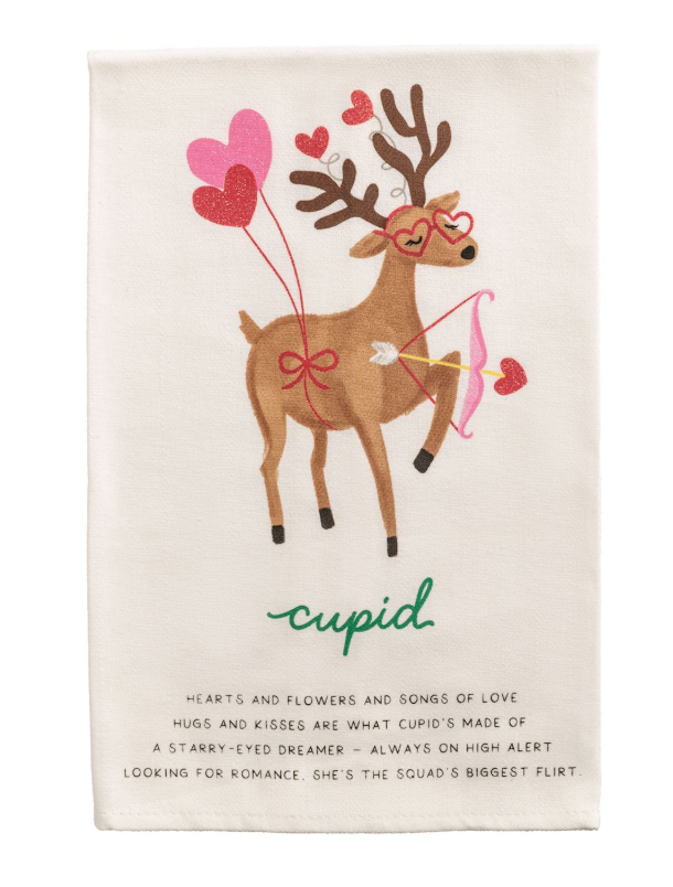 Reindeer Character Towel