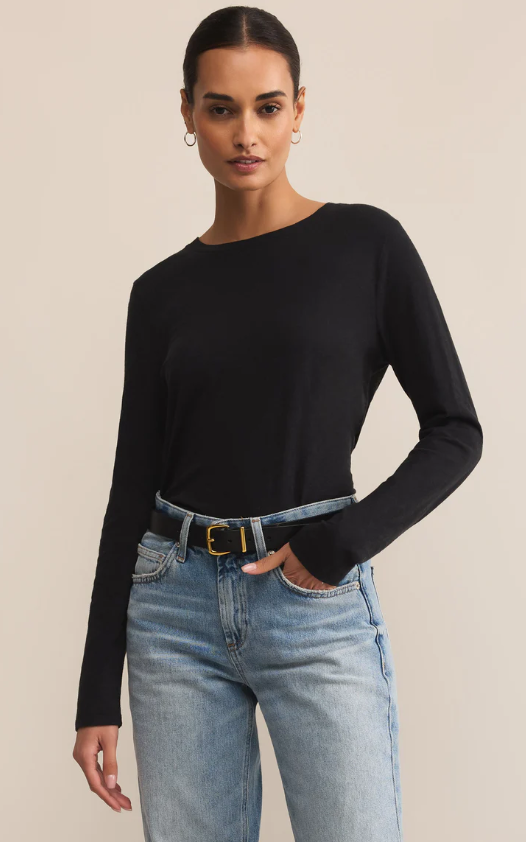 Z Supply Modern Slub Long Sleeve Tee