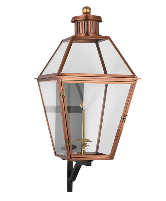 Stratford Bracketed Gas Wall Lantern