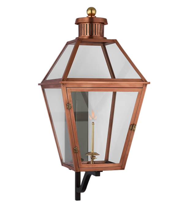 Stratford Bracketed Gas Wall Lantern