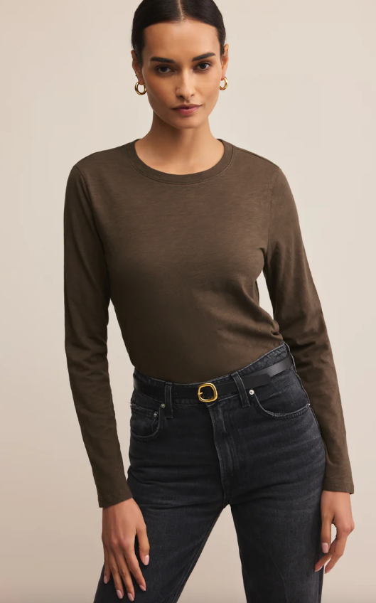 Z Supply Modern Slub Long Sleeve Tee