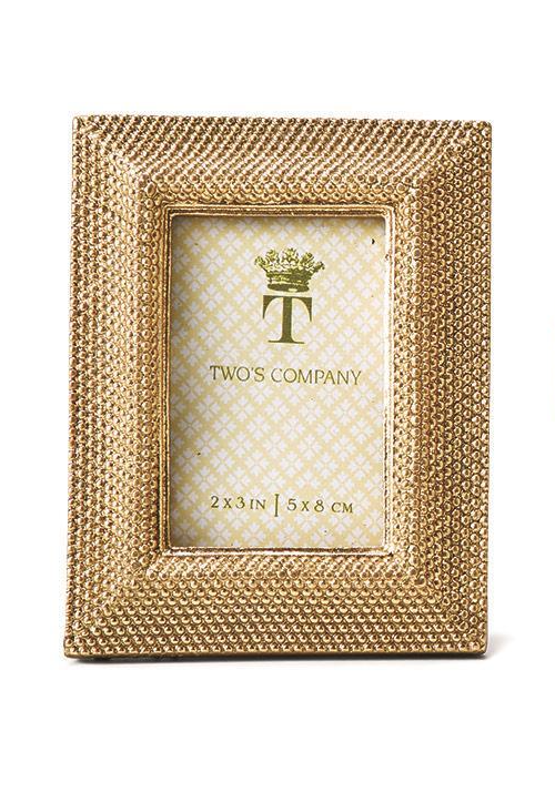 Tuileries Golden Dots Photo Frame