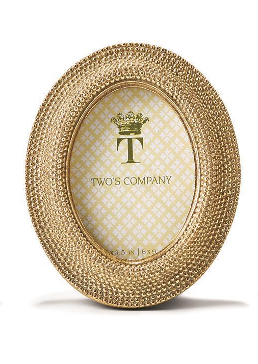 Tuileries Golden Dots Photo Frame