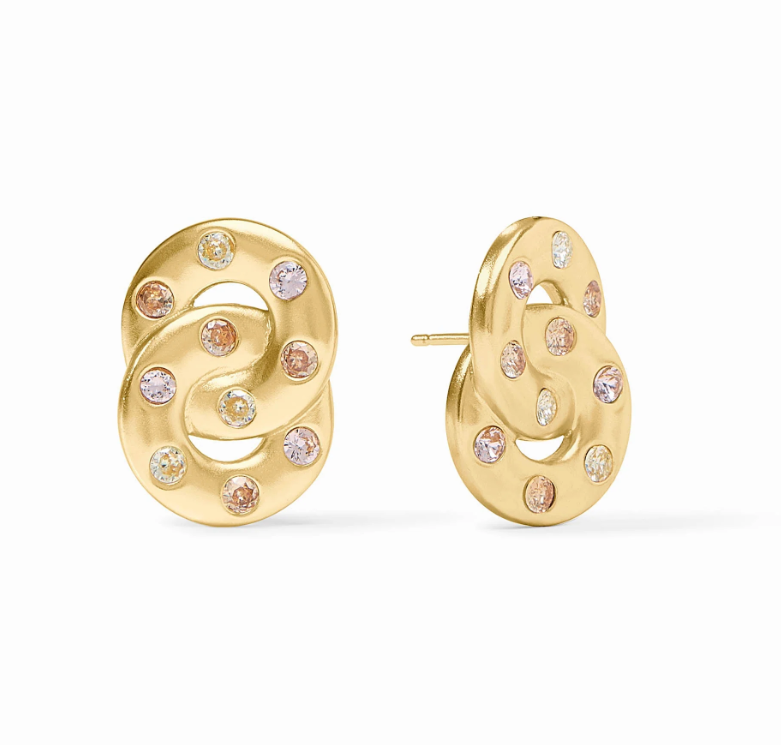 Julie Vos Trunk Show - Rainbow Infinity Earring