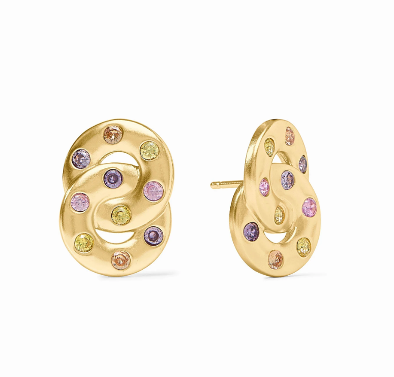 Julie Vos Trunk Show - Rainbow Infinity Earring