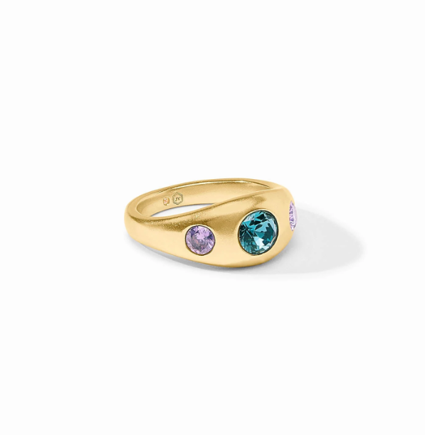 Julie Vos Trunk Show - Rainbow Signet Ring