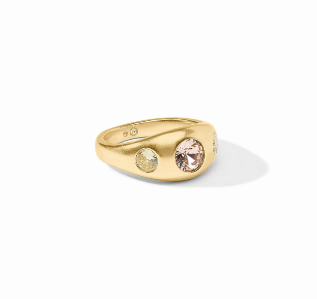Julie Vos Trunk Show - Rainbow Signet Ring