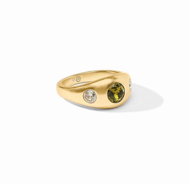 Julie Vos Trunk Show - Rainbow Signet Ring