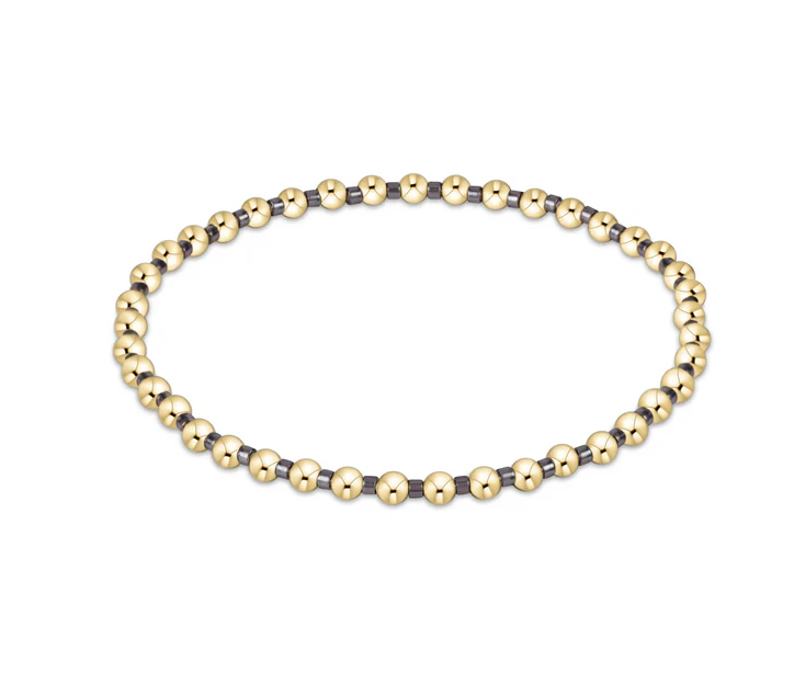E Newton Hope Grateful 3mm Bead Bracelet