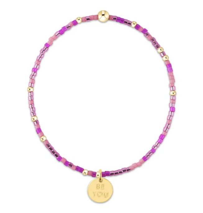 E Newton egirl Hope Unwritten Bracelet - Be You Gold Disc
