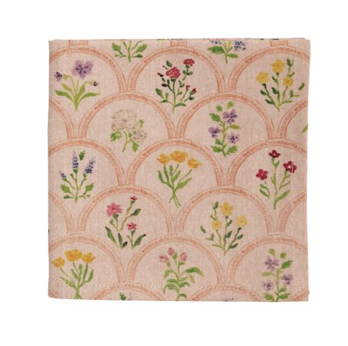Floral Patterned Cotton Towel