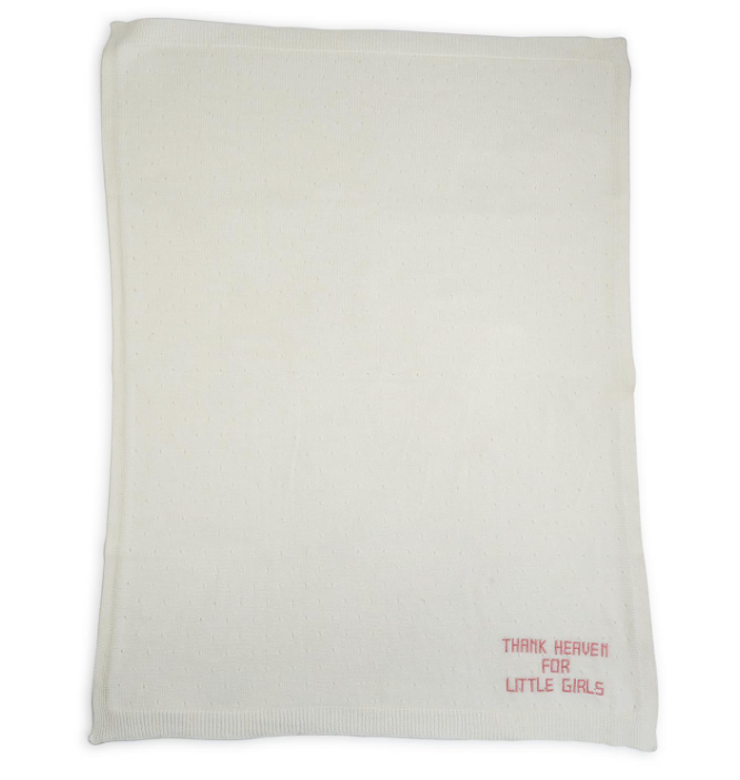 Thank Heaven Soft Knit Baby Blanket