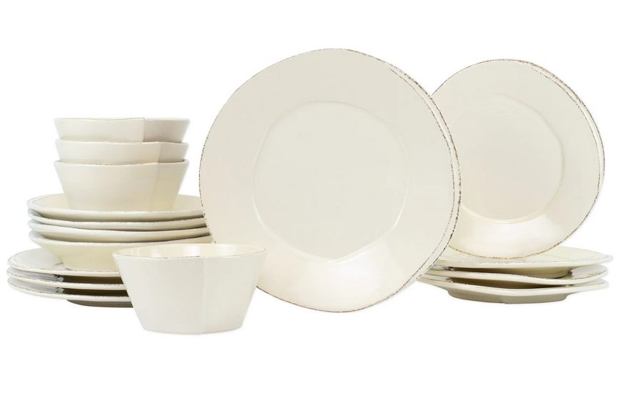 Vietri Lastra 4 or 16 Piece Place Setting - PREORDER