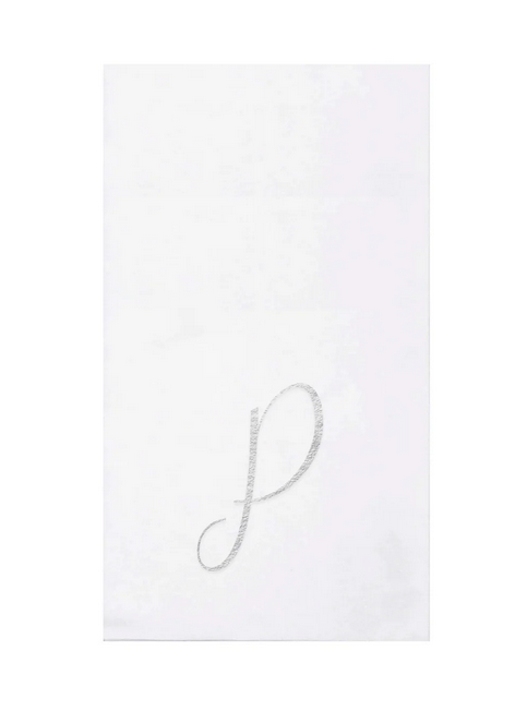 Vietri Papersoft Gold Monogram Napkins