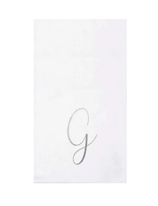 Vietri Papersoft Gold Monogram Napkins
