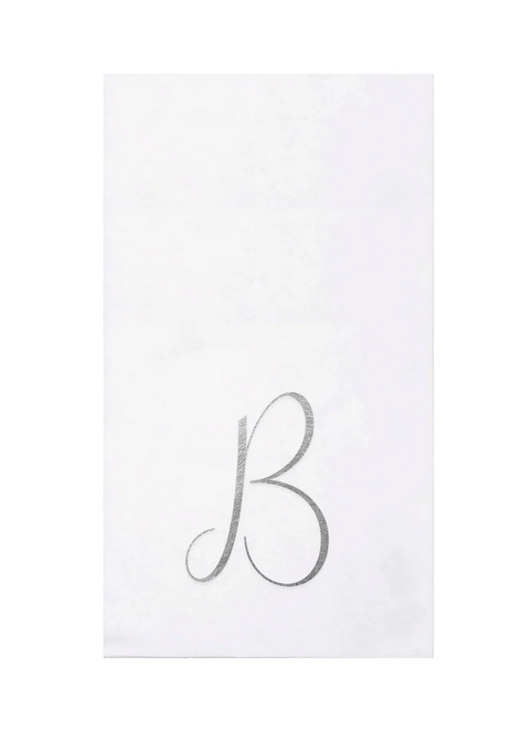 Vietri Papersoft Gold Monogram Napkins