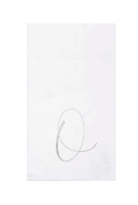 Vietri Papersoft Gold Monogram Napkins