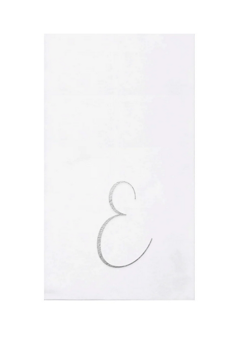 Vietri Papersoft Gold Monogram Napkins