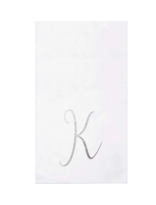 Vietri Papersoft Gold Monogram Napkins