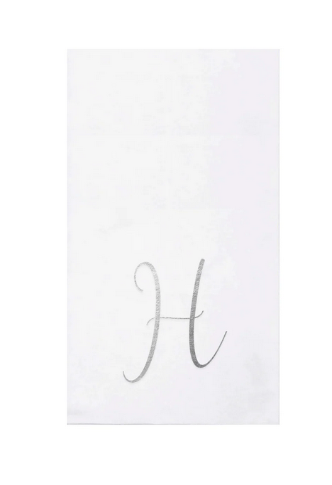 Vietri Papersoft Gold Monogram Napkins
