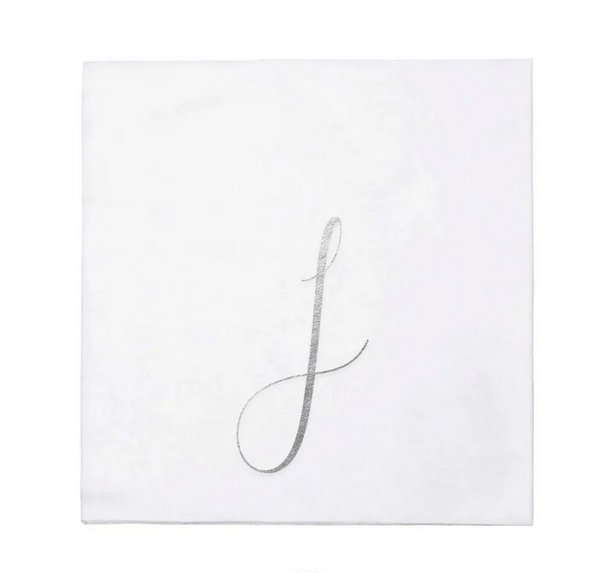 Vietri Papersoft Gold Monogram Napkins