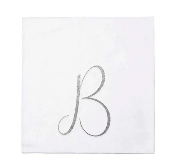Vietri Papersoft Gold Monogram Napkins