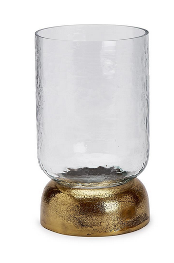 Casablanca Hurricane with Brass Base