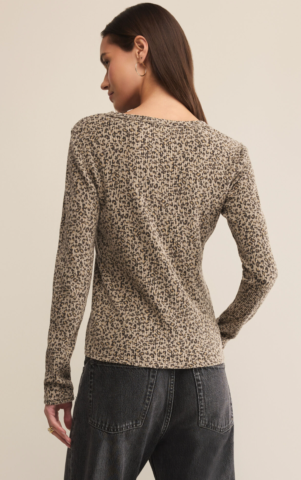 Z Supply Arlet Animal Mini Thermal Top