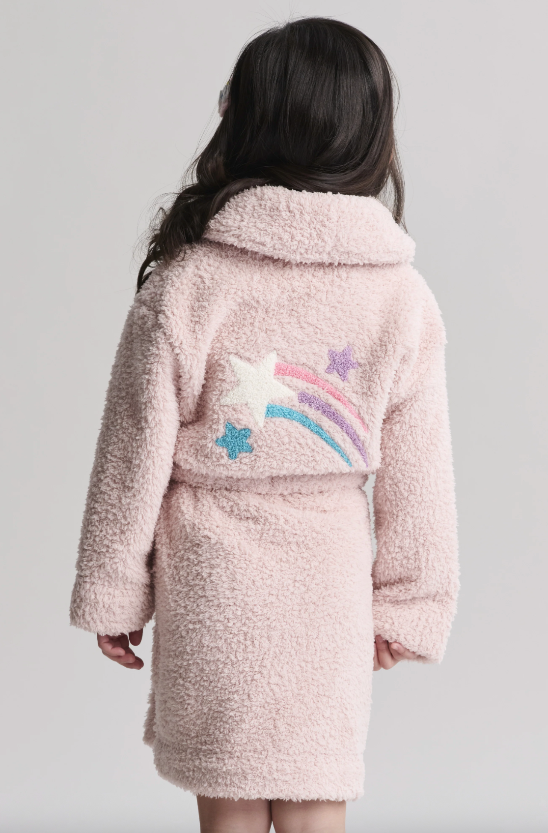 Barefoot Dreams Brushed CozyChic Toddler/Youth Embroidered Robe