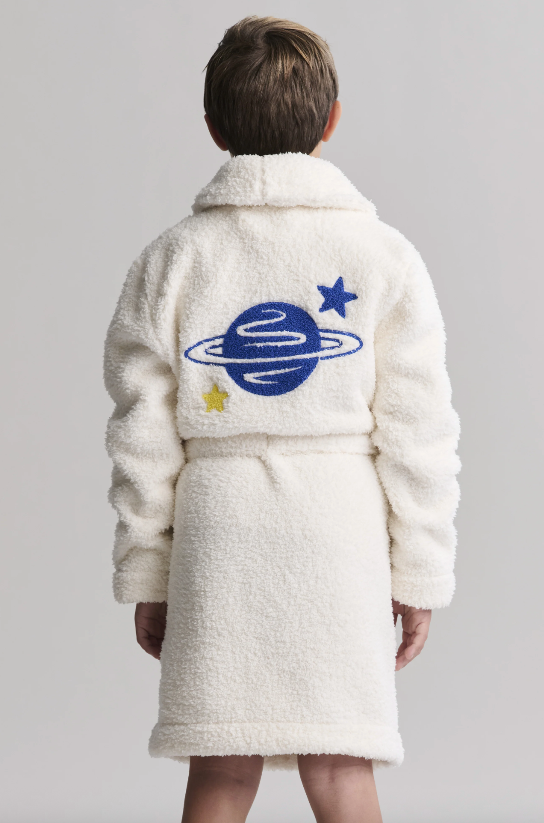 Barefoot Dreams Brushed CozyChic Toddler/Youth Embroidered Robe