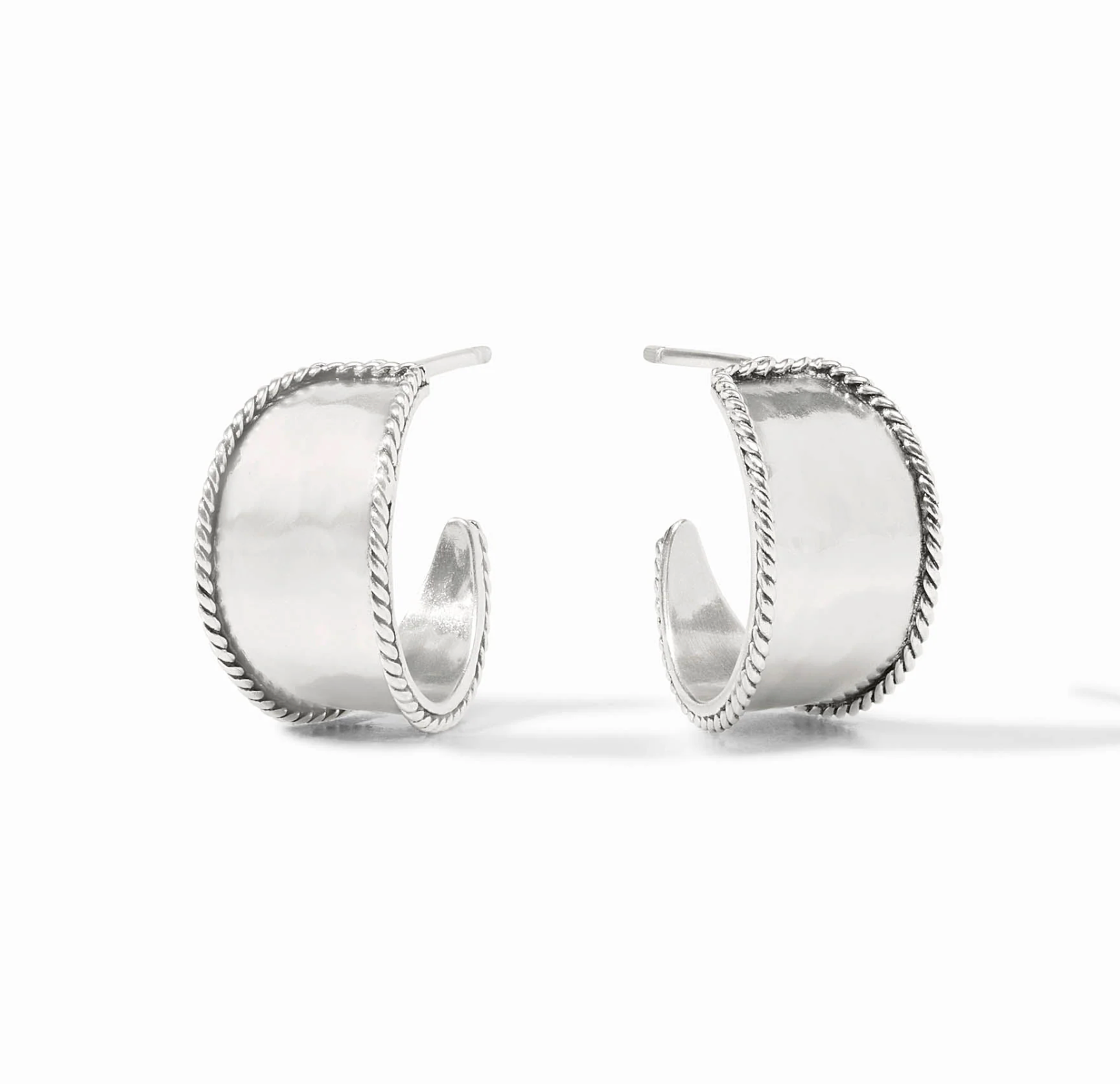 Julie Vos Savoy Hoop - Silver