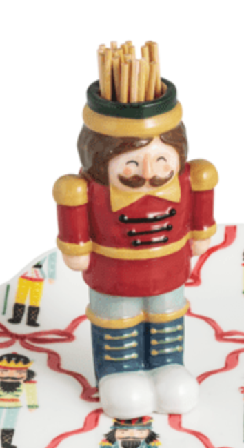 Nutcracker Toothpick Holder