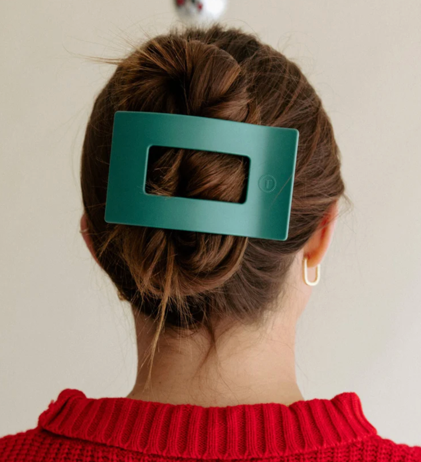 Teleties Flat Rectangle Hair Clip