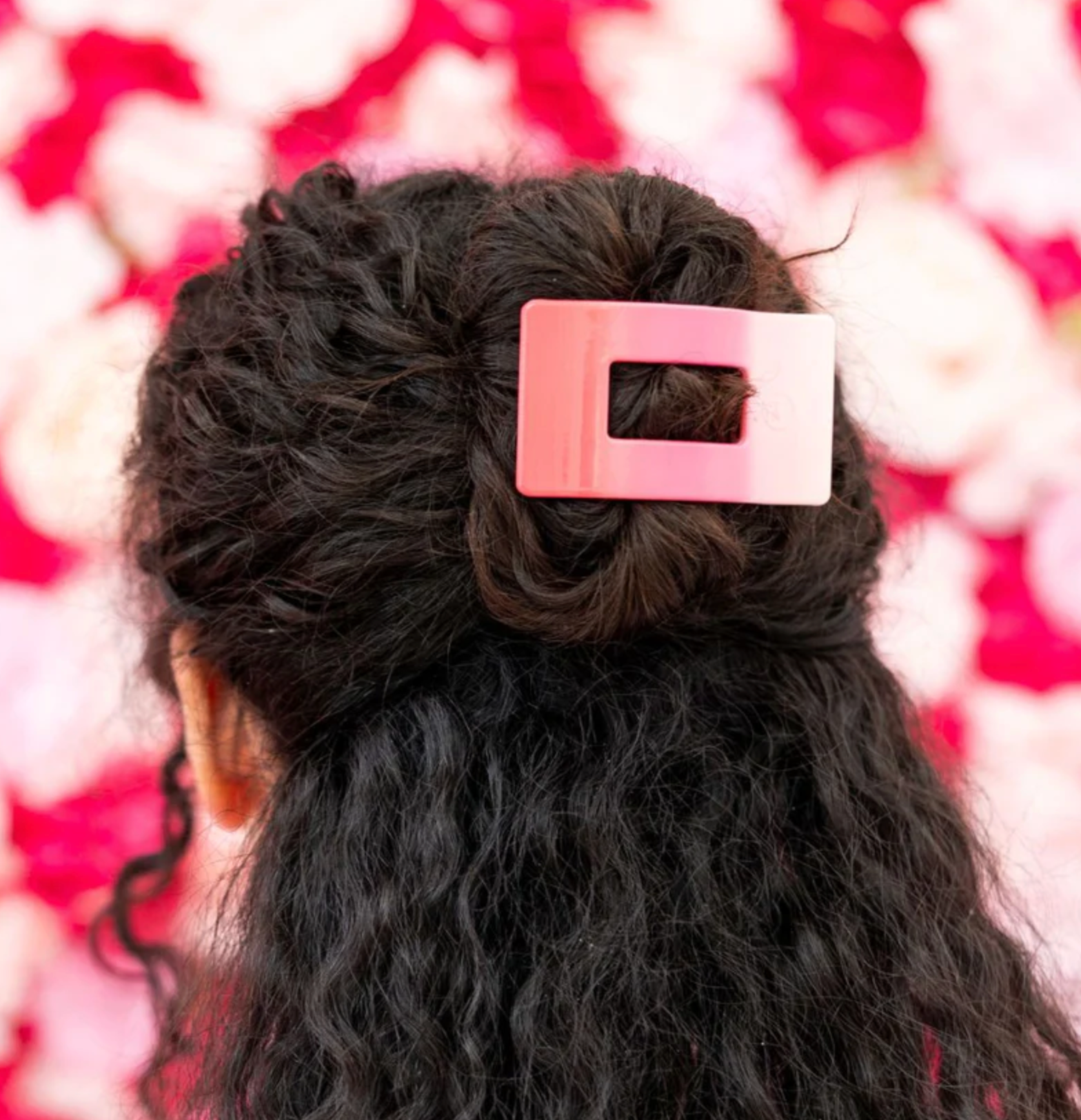 Teleties Flat Rectangle Hair Clip