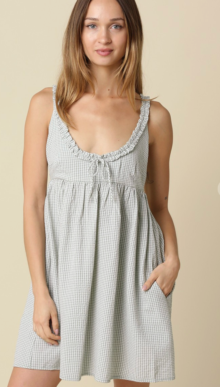 Gia Gingham Dress