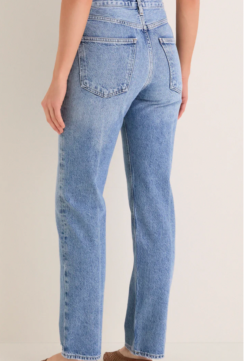 Agolde Lana Denim Straight- Brink