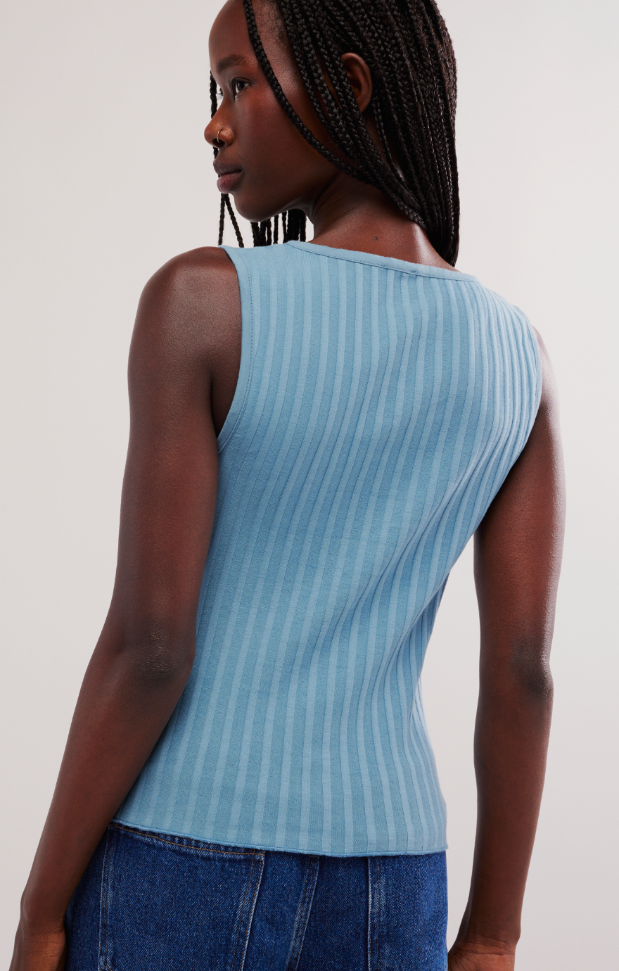 Free People Tilly Vest - Ocean View