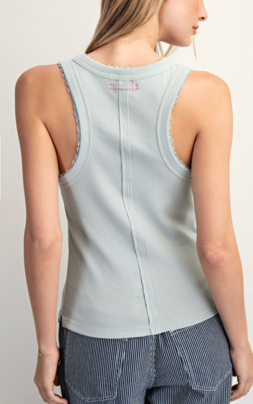 Regina Ribbed Tank