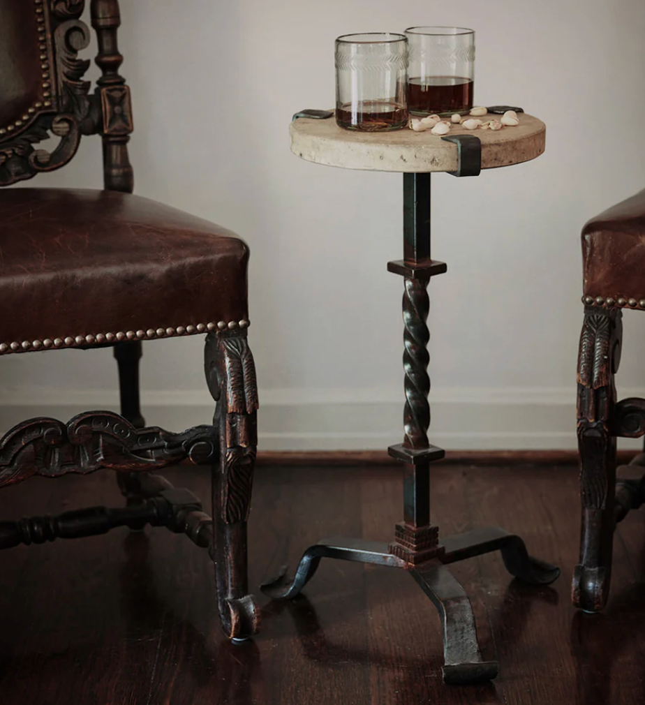 Torreon Circular Stone Table