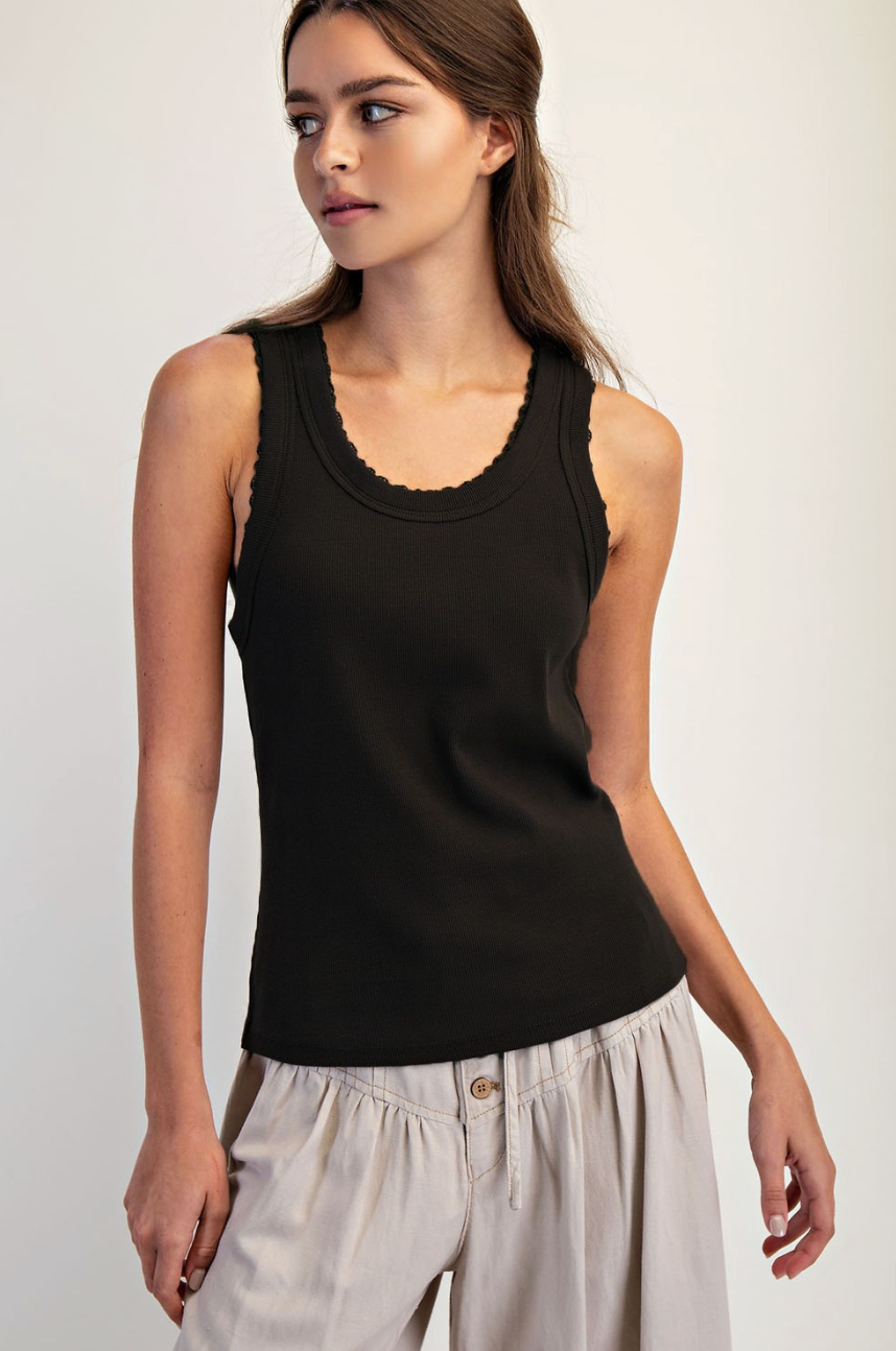 Regina Ribbed Tank