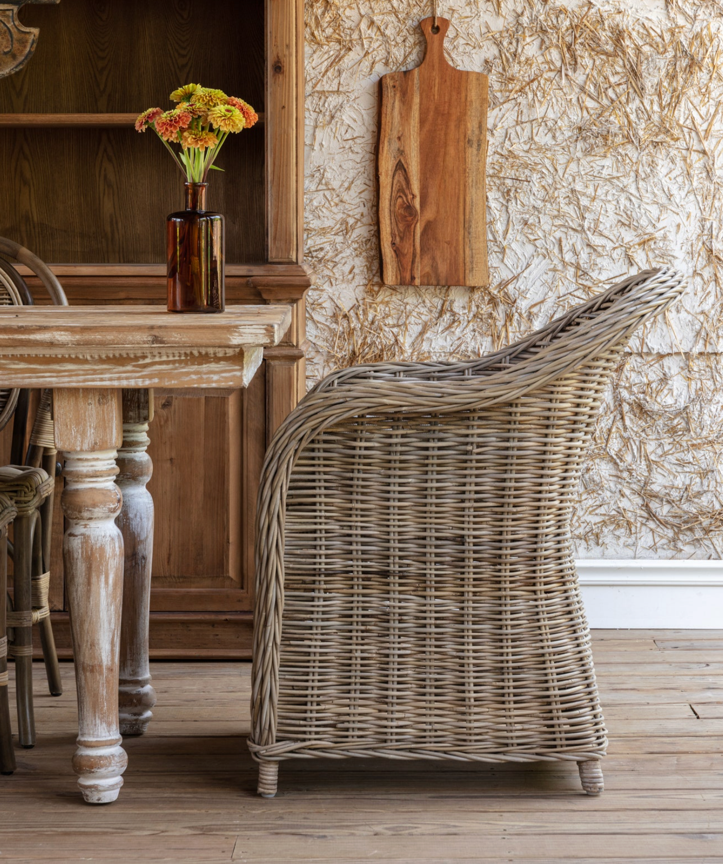 Porch View Rattan Chair