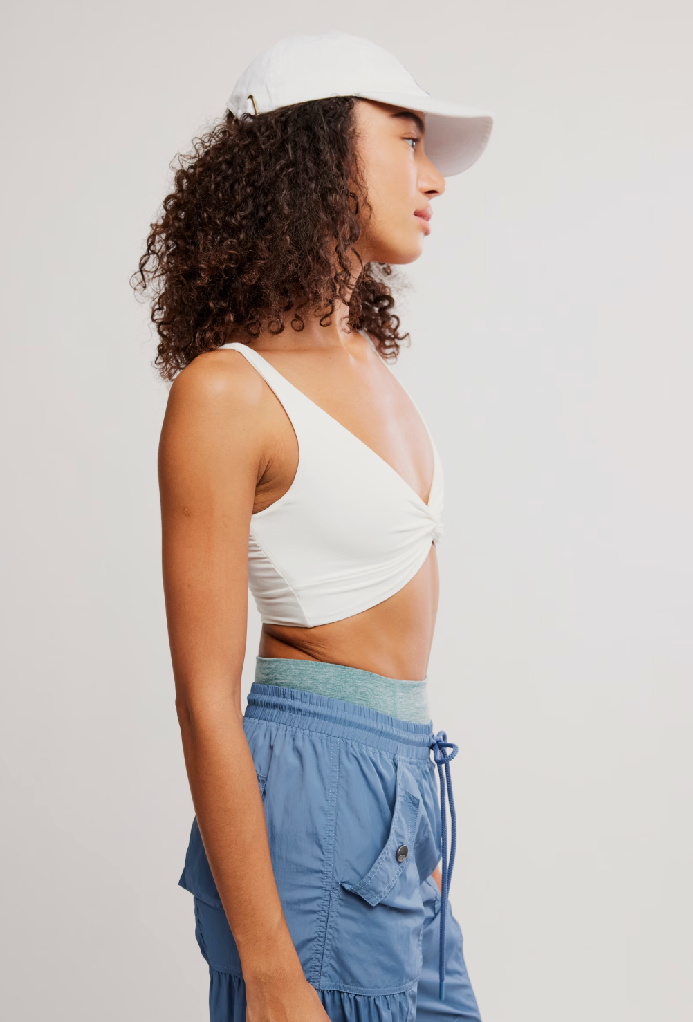 Free People Never Better Twist Crop