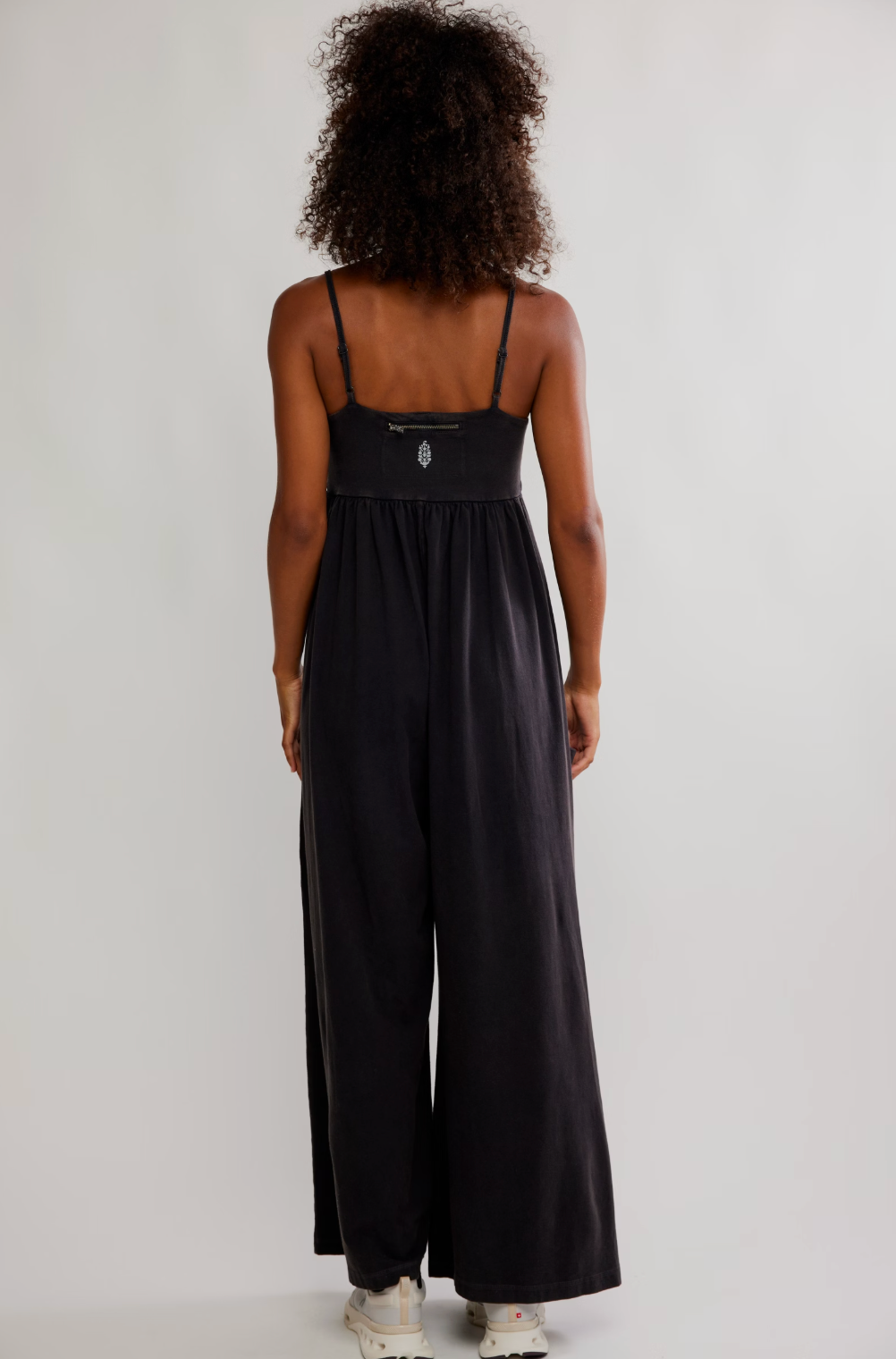 Free People Hot Shot Strappy Onesie 2 - Black