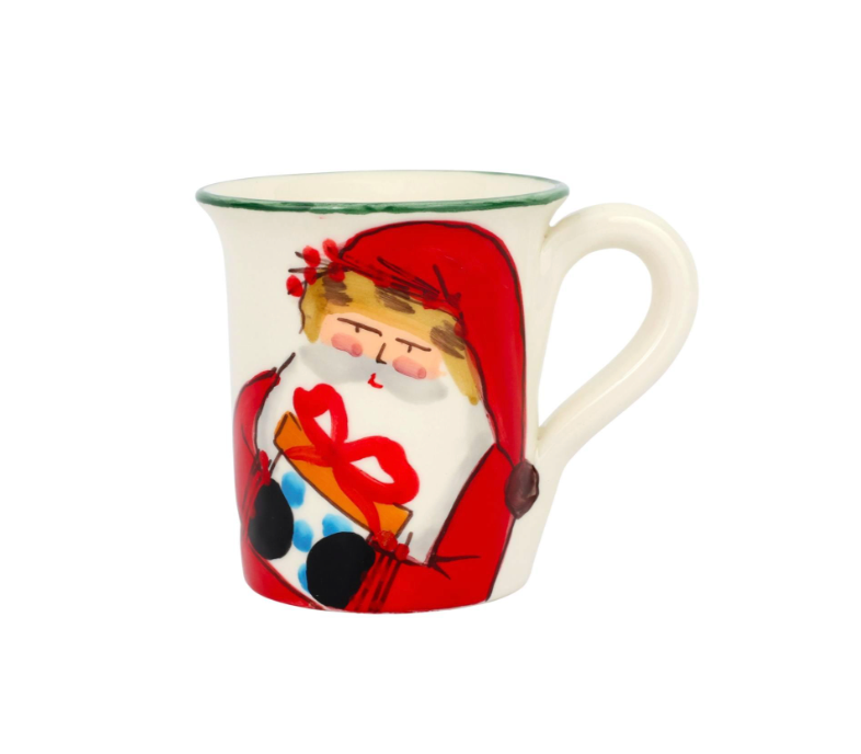 Vietri Old St. Nick 2026 Limited Edition Mug