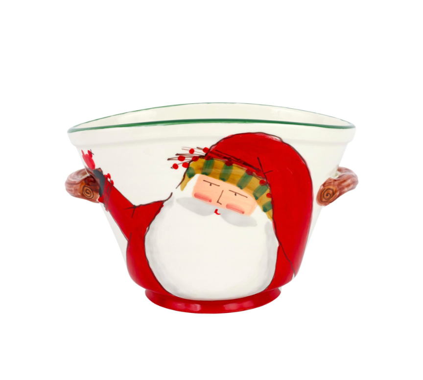 Vietri Old St. Nick Cachepot