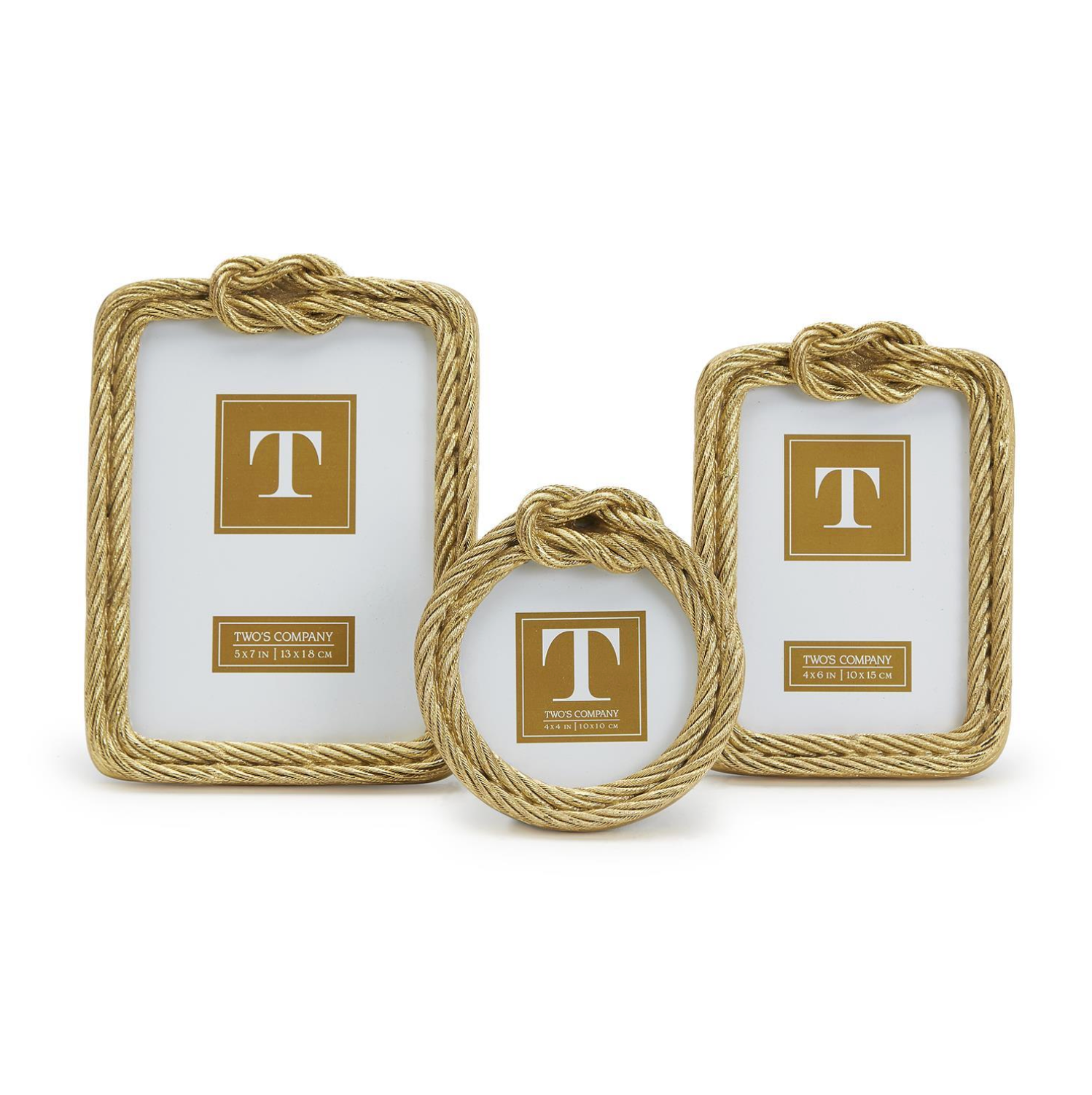 Golden Threads Top Knot Rope Frame