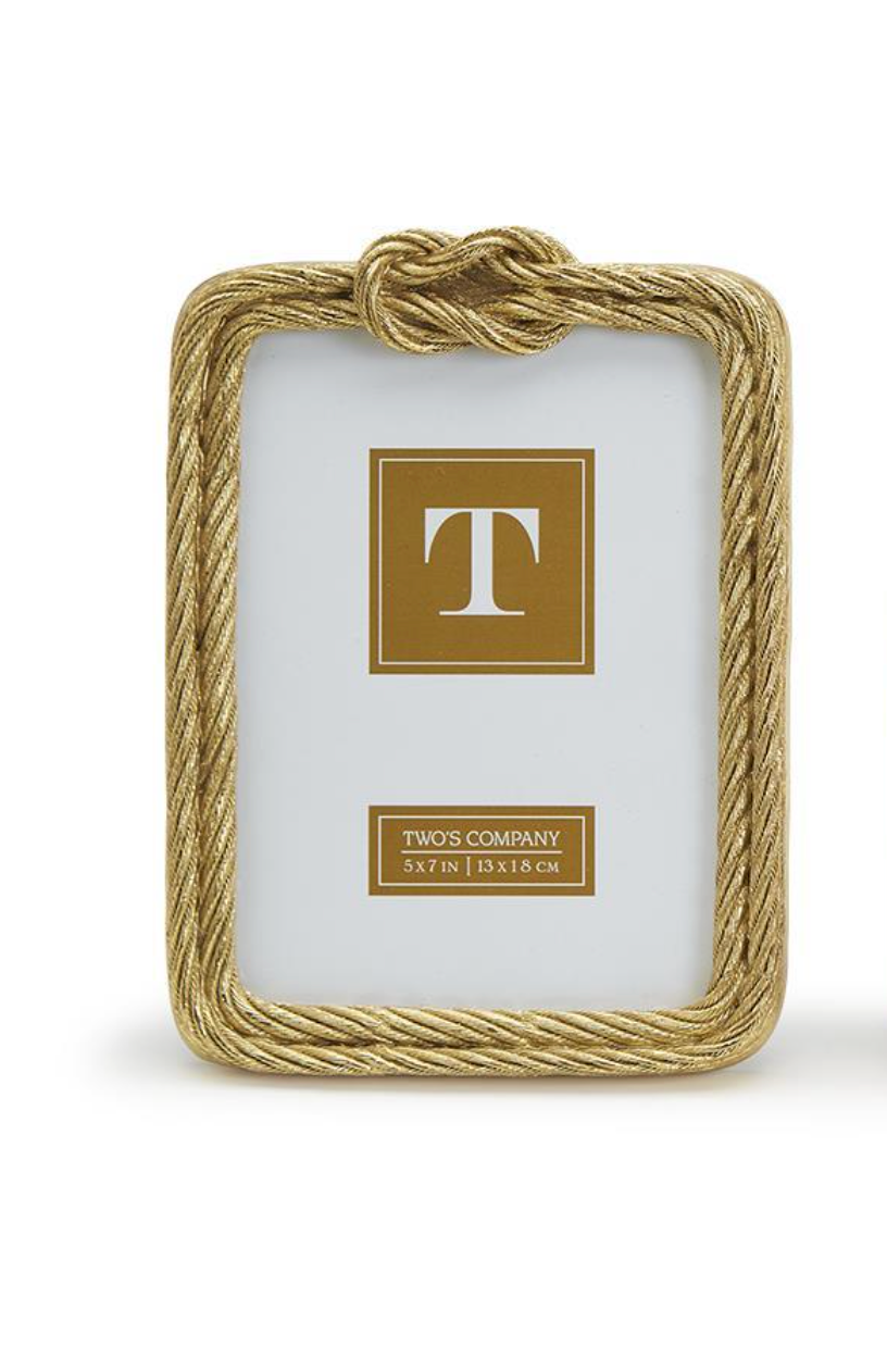 Golden Threads Top Knot Rope Frame