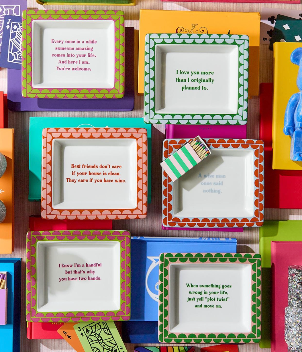 Sassy Wise Saying Desk Tray